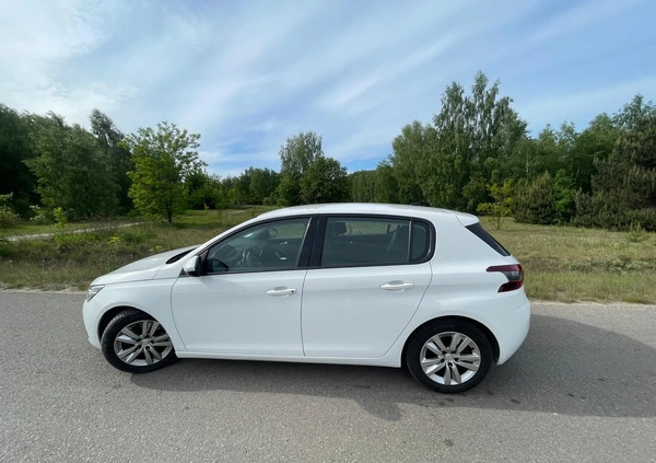 Peugeot 308 cena 45900 przebieg: 187000, rok produkcji 2019 z Sulmierzyce małe 46